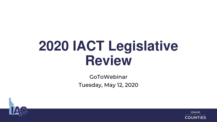 2020 iact legislative review