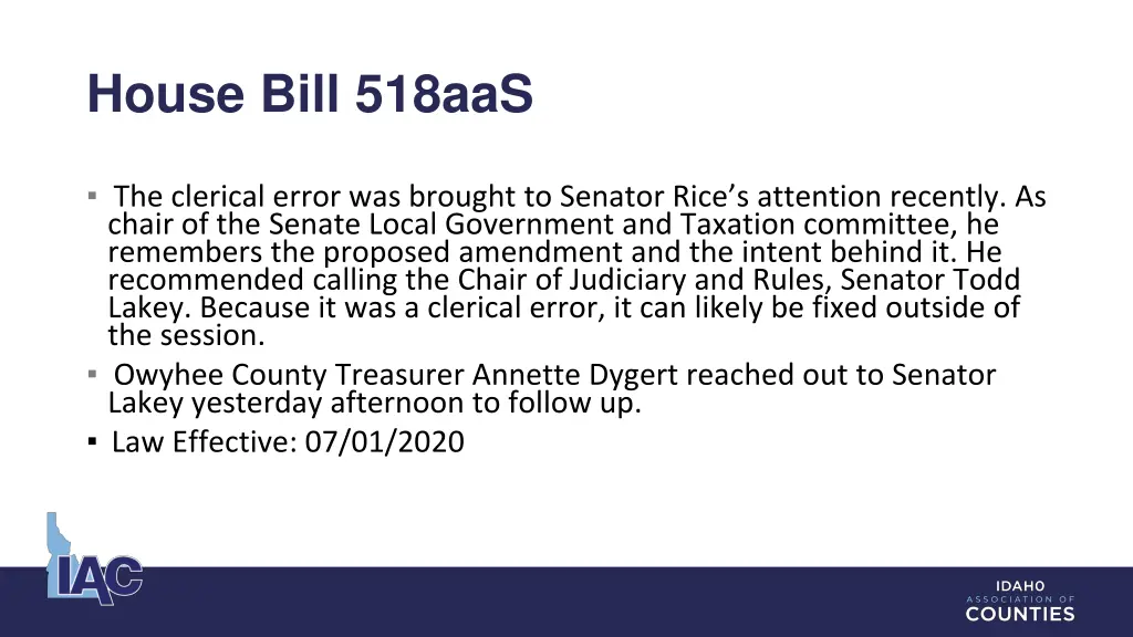 house bill 518aas 2
