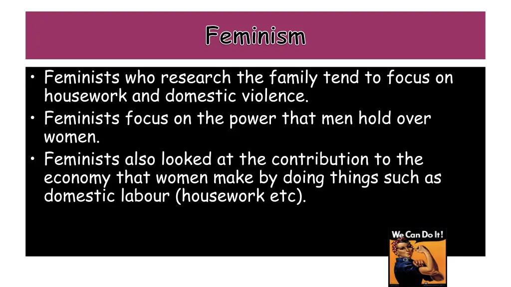 feminism