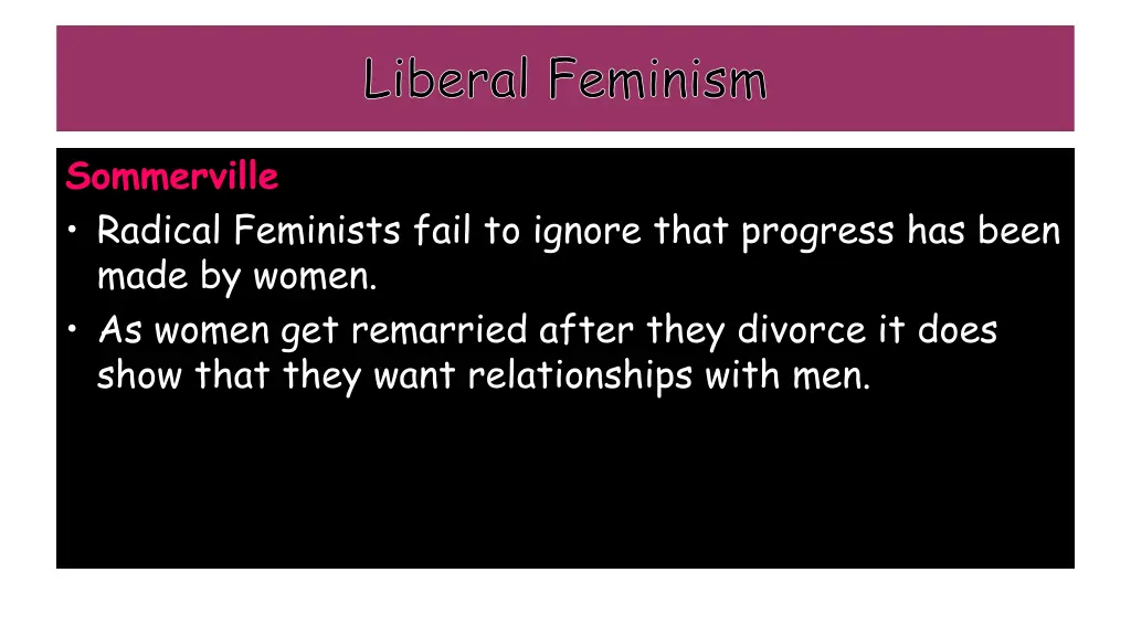 liberal feminism 1