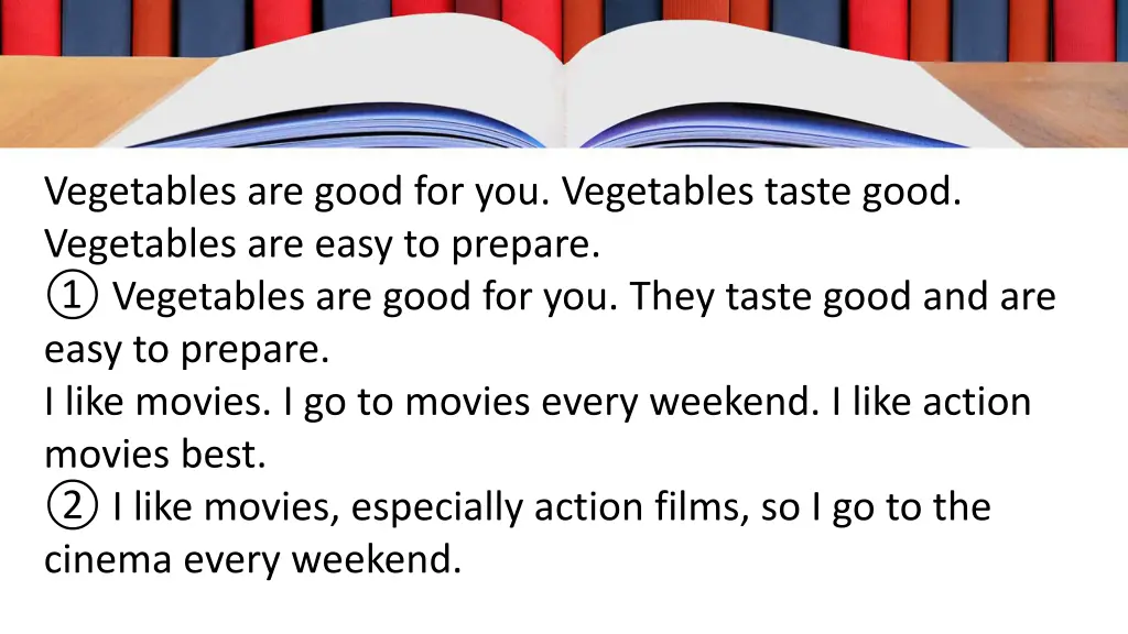 vegetables are good for you vegetables taste good