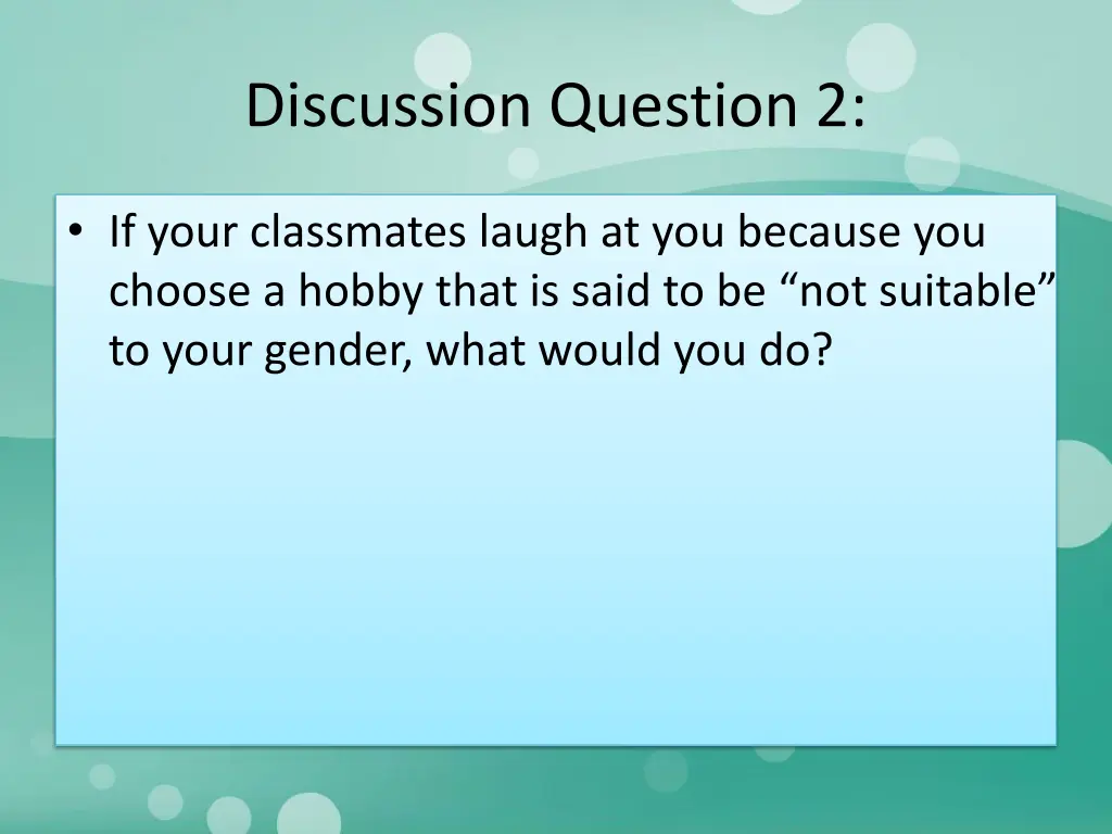 discussion question 2 1