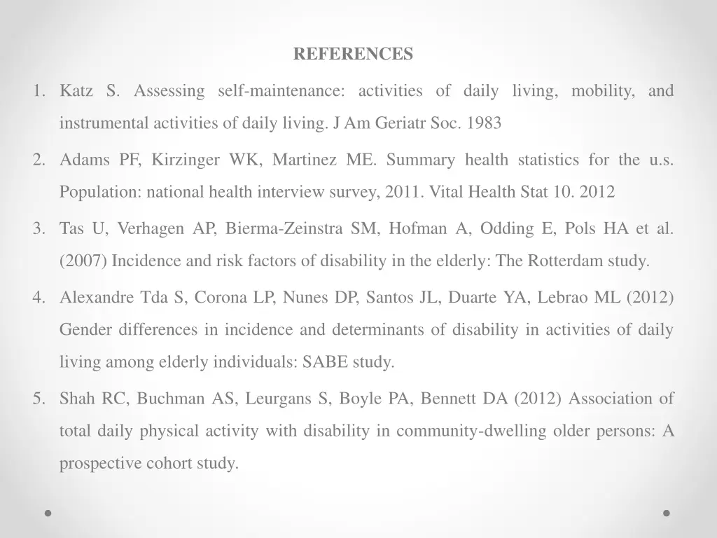 references