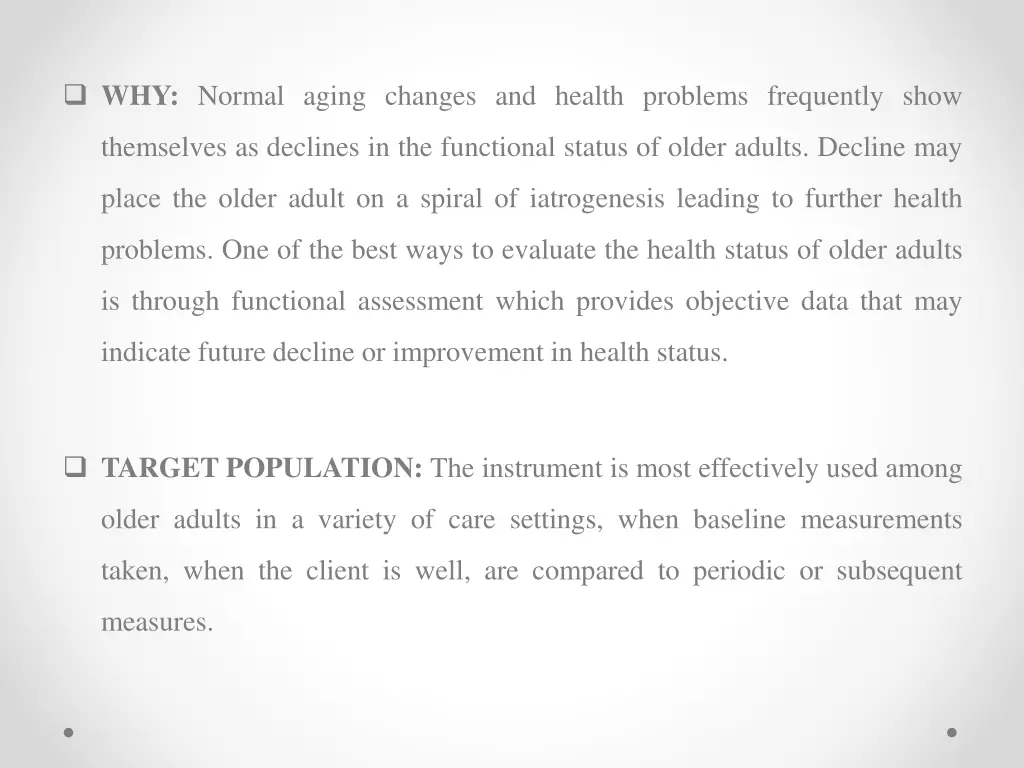 why normal aging changes and health problems