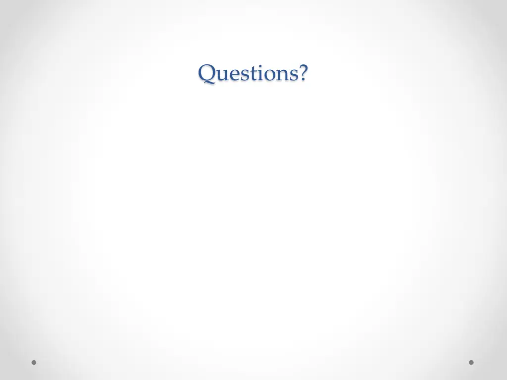 questions
