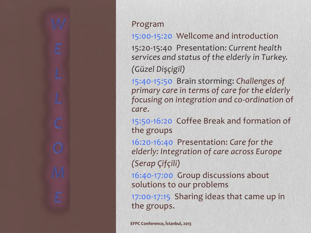 program 15 00 15 20 wellcome and introduction