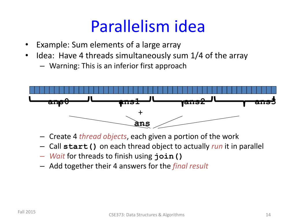 parallelism idea