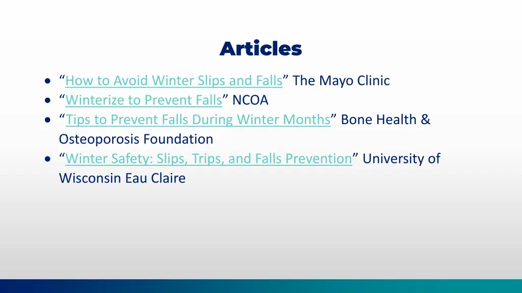 articles