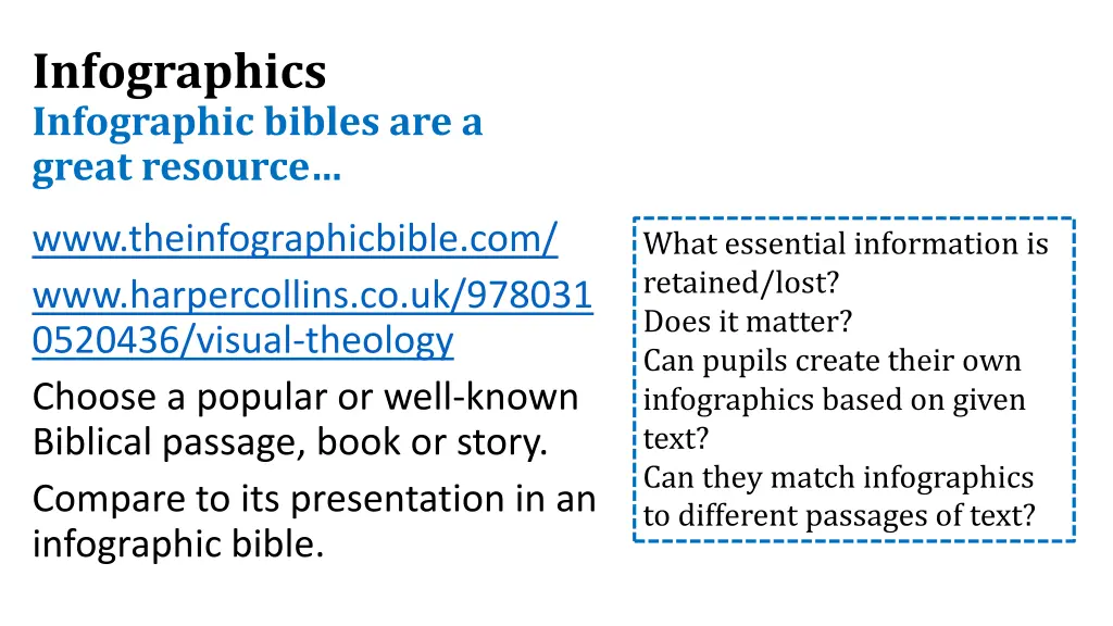 infographics infographic bibles are a great