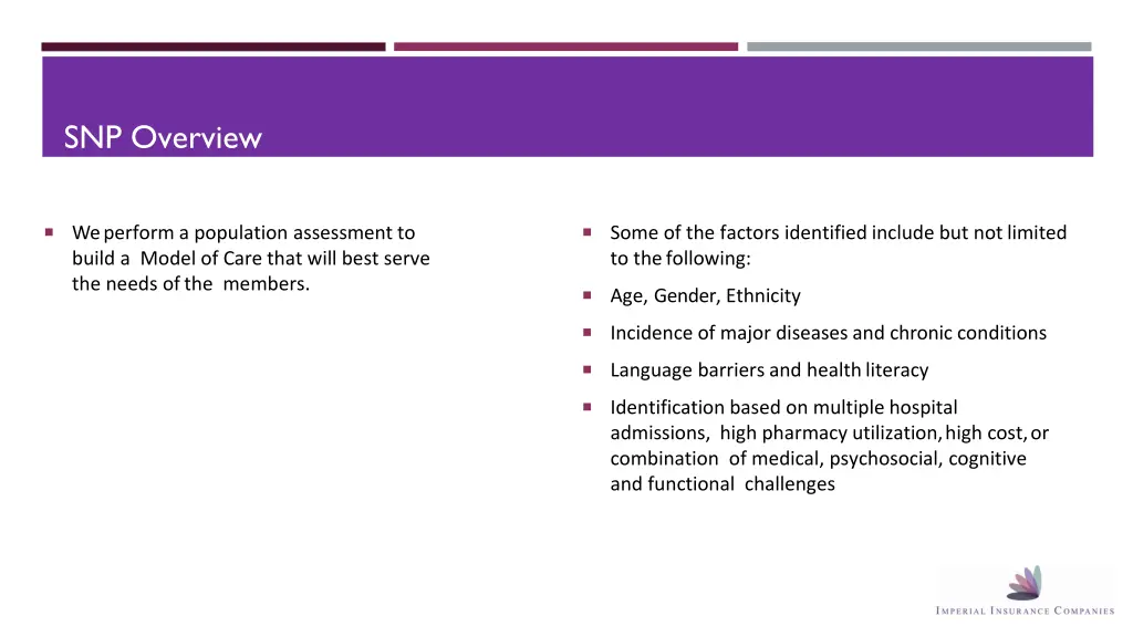 snp overview 1