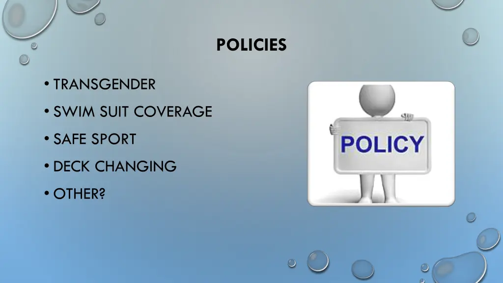 policies