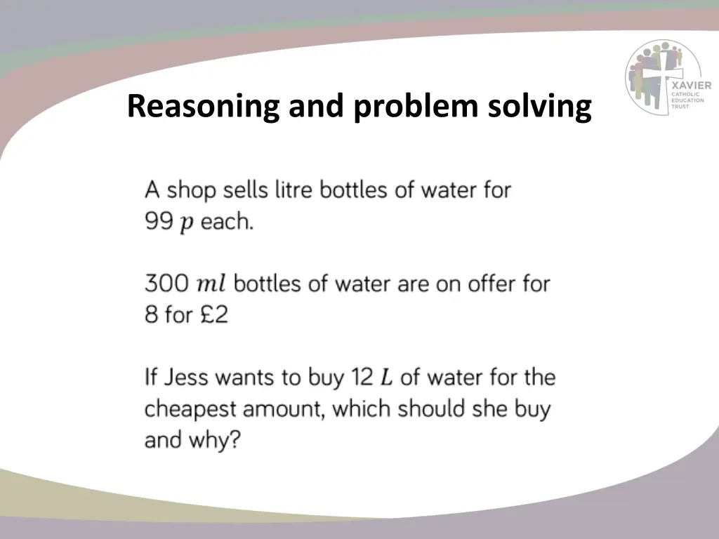 reasoning and problem solving 4