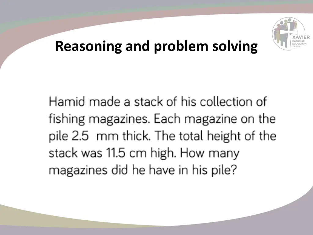 reasoning and problem solving 6