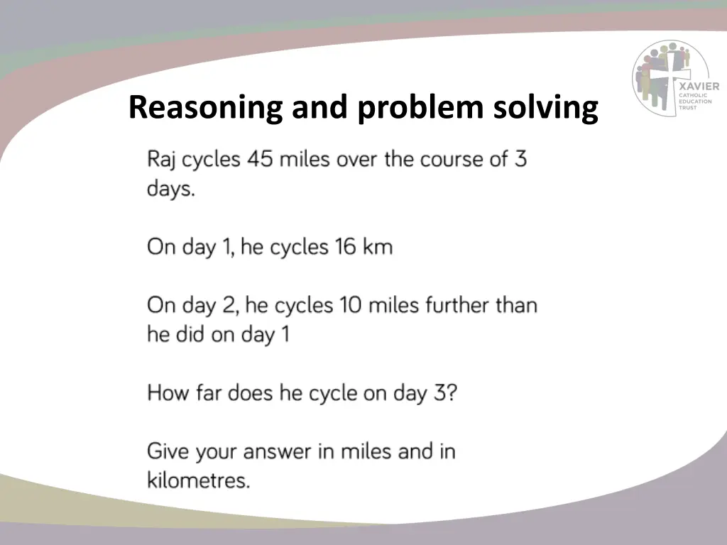 reasoning and problem solving 9