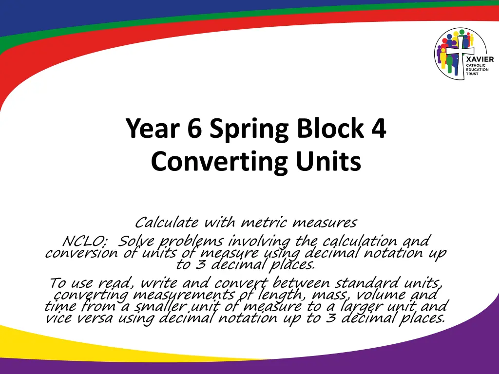 year 6 spring block 4 converting units 2