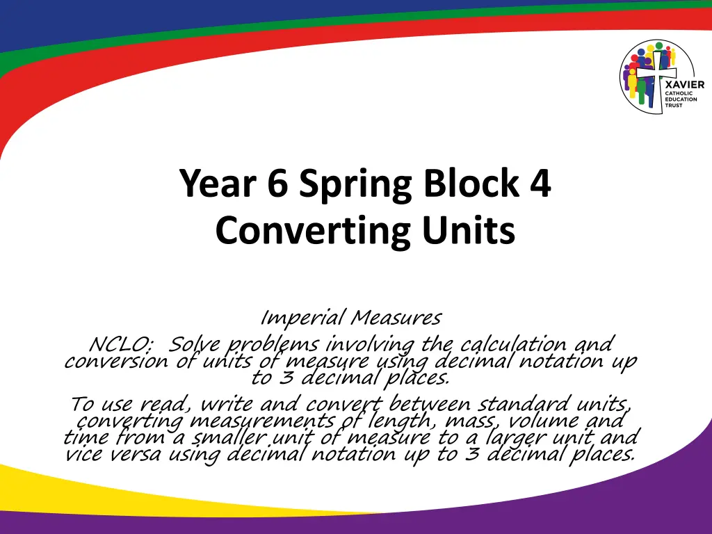 year 6 spring block 4 converting units 4