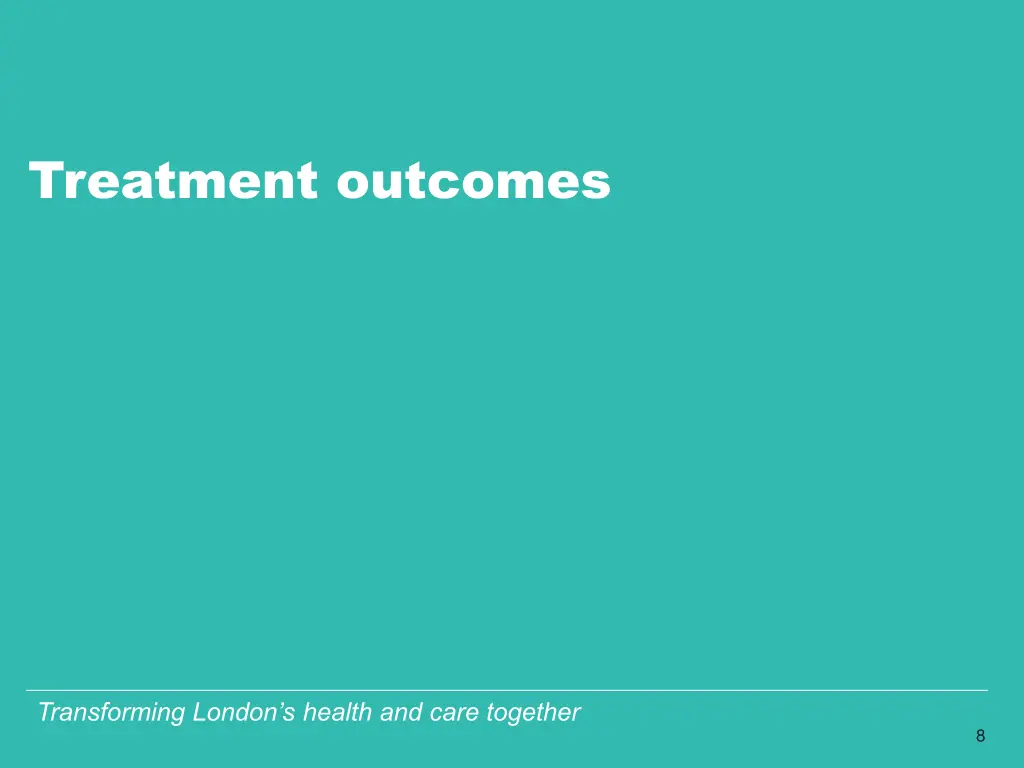 treatment outcomes