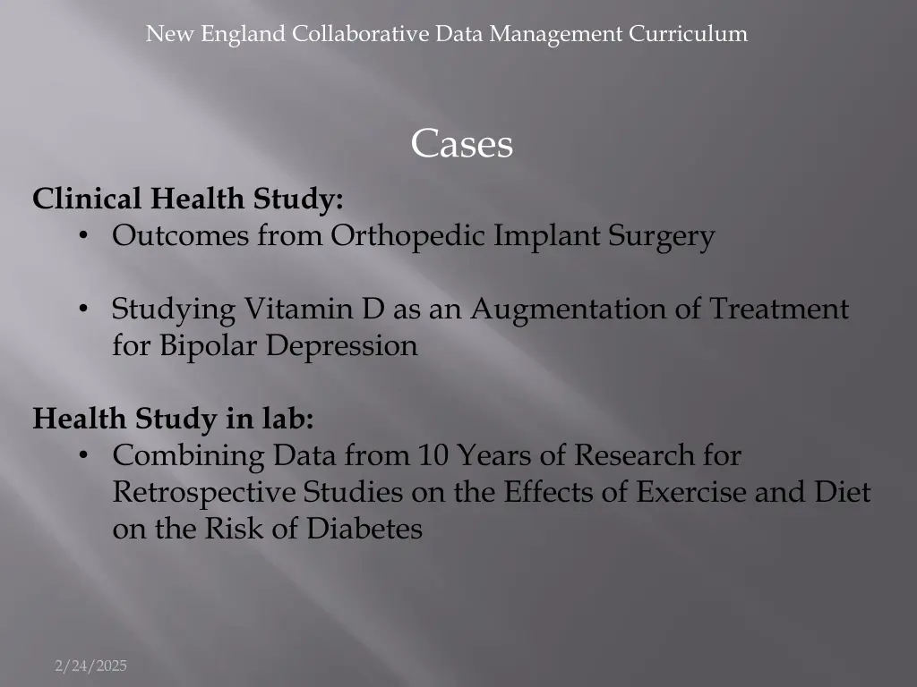 new england collaborative data management 1