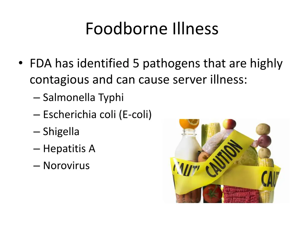 foodborne illness