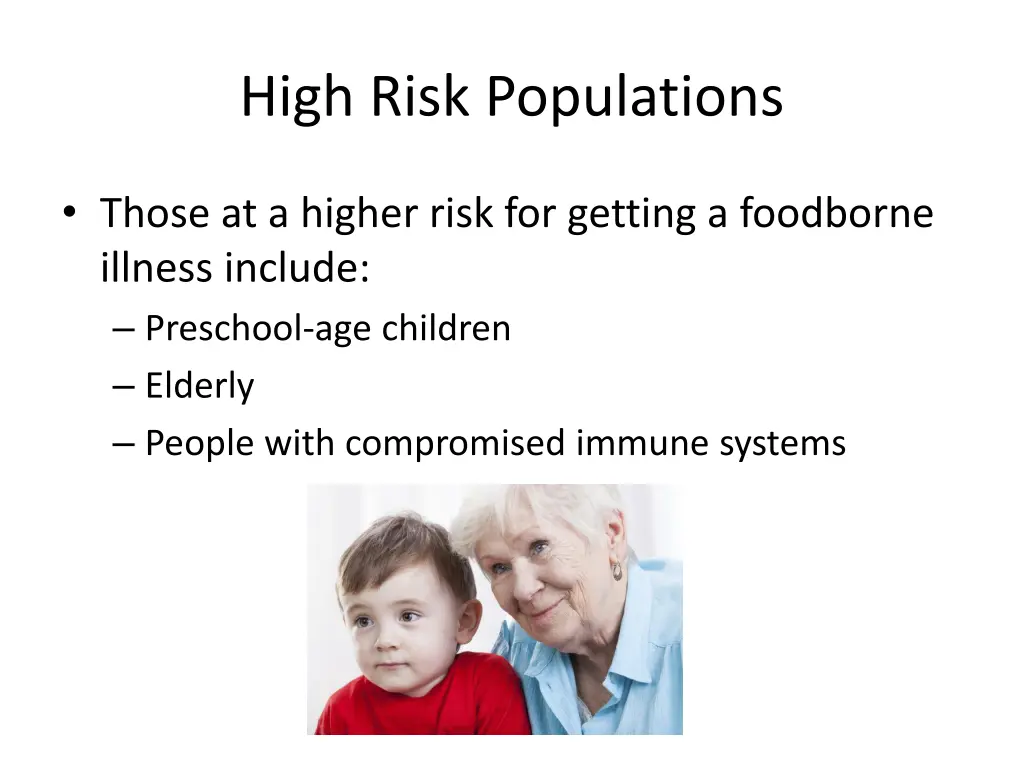 high risk populations