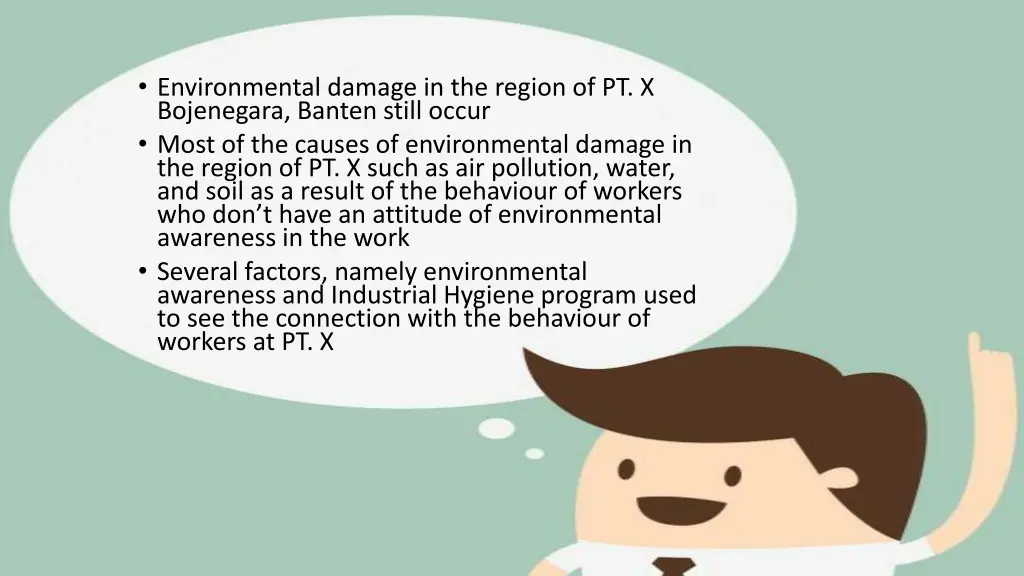 environmental damage in the region