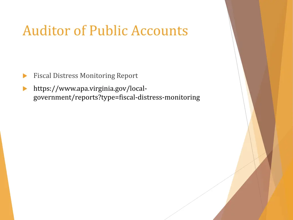 auditor of public accounts
