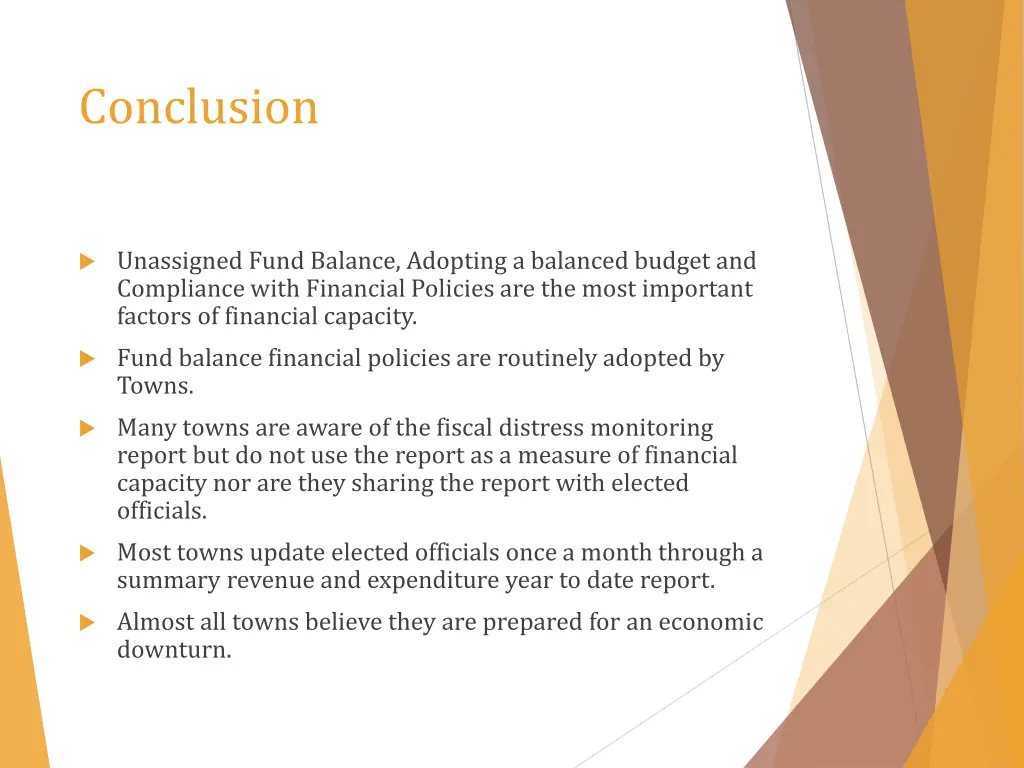 conclusion