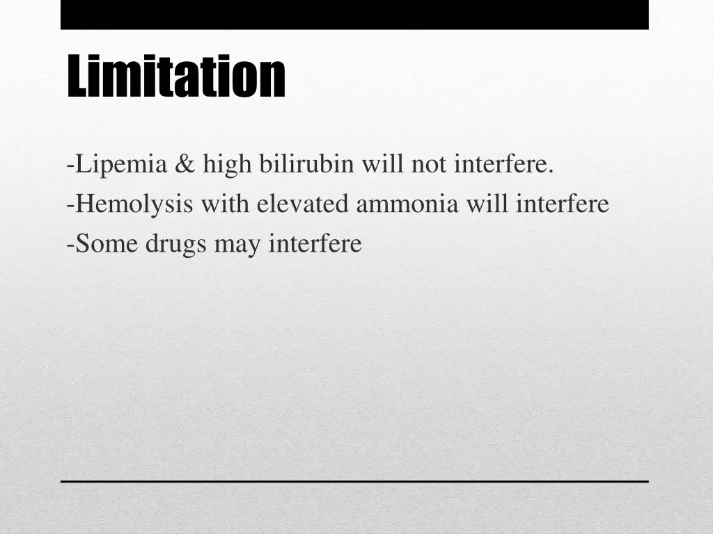 limitation