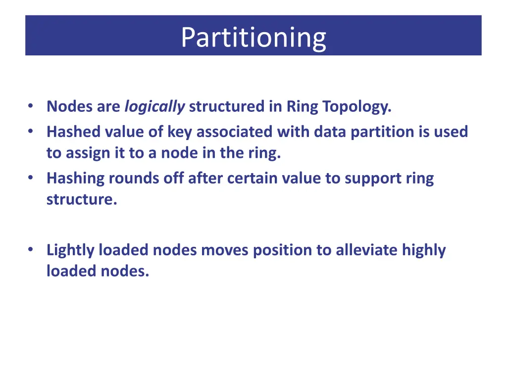 partitioning