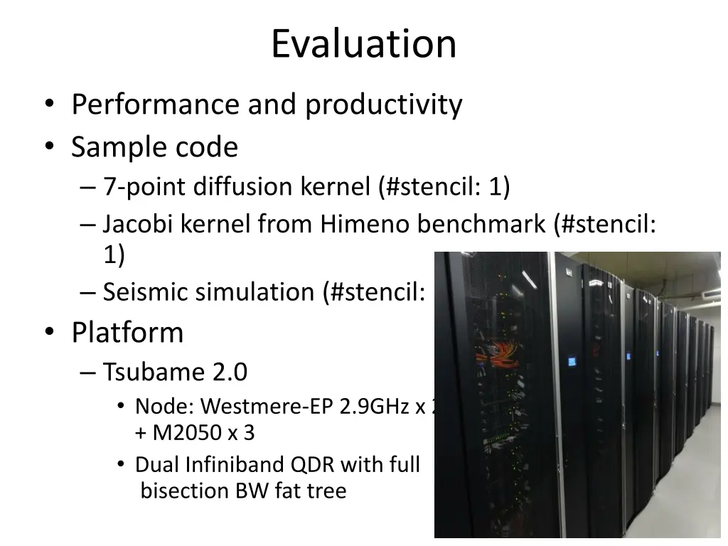 evaluation