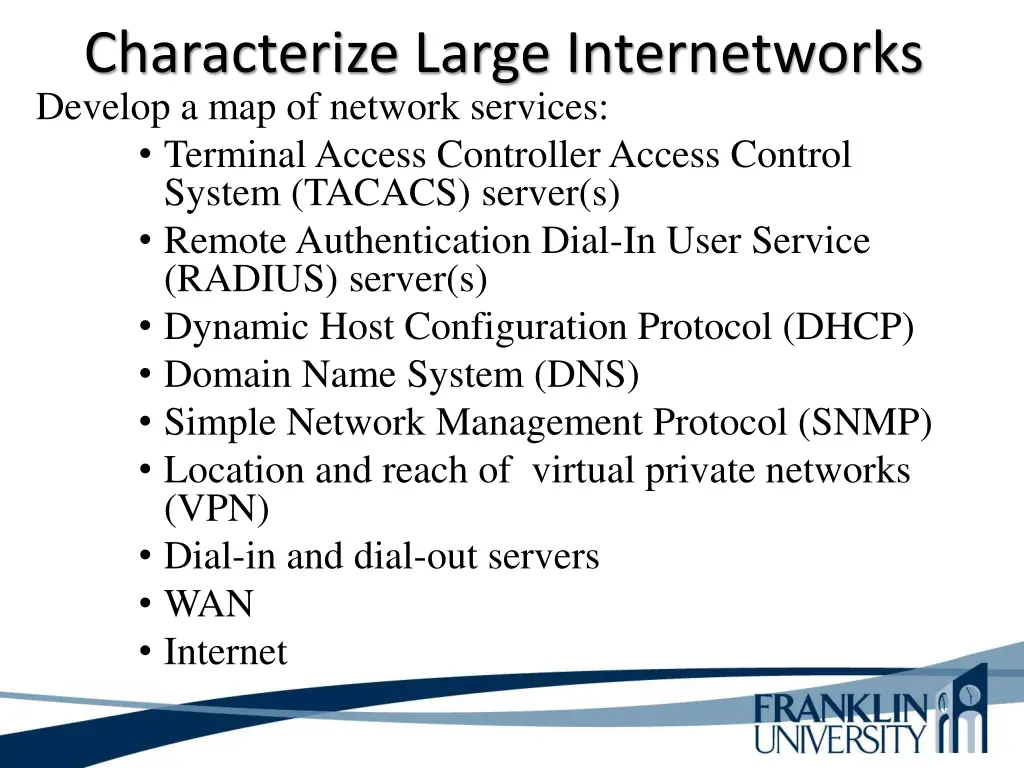 characterize large internetworks develop 2