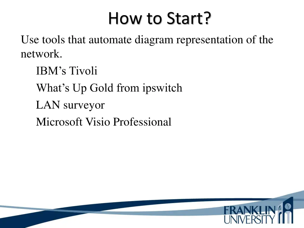 how to start 2