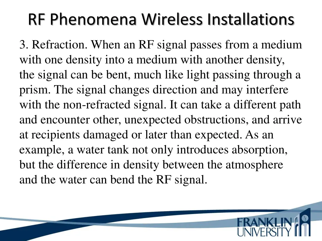 rf phenomena wireless installations 2