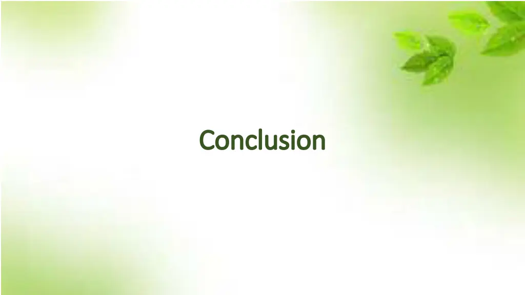 conclusion conclusion