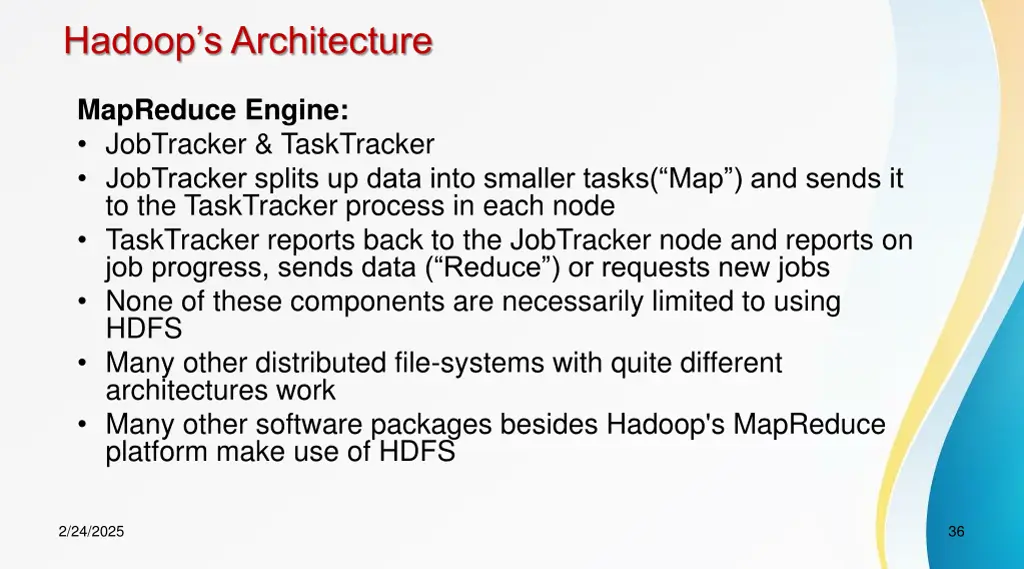 hadoop s architecture 3