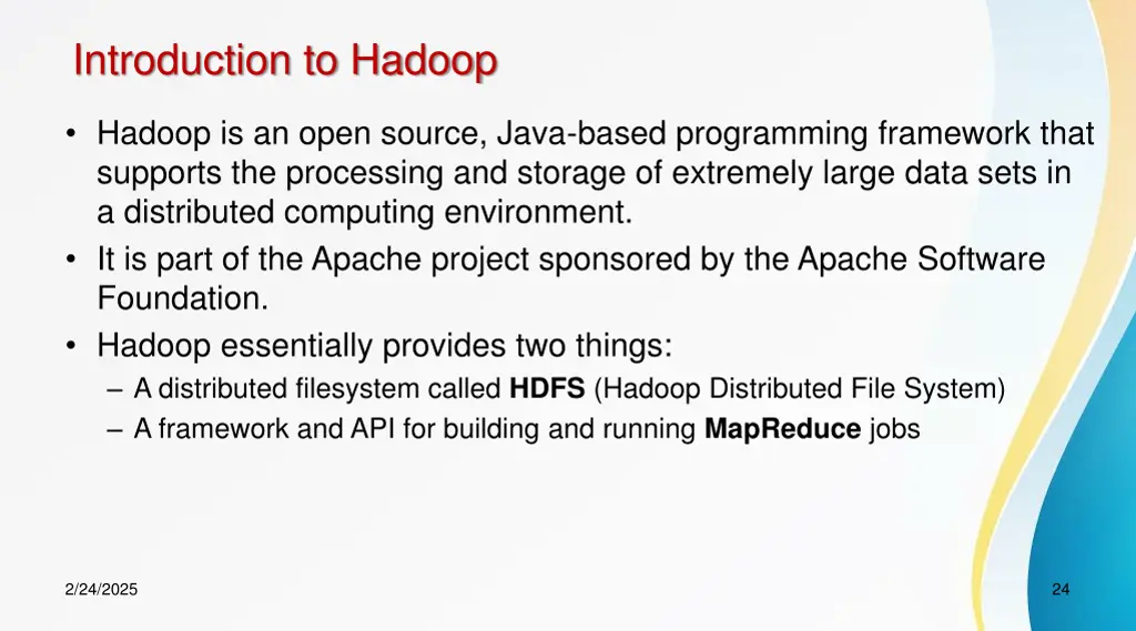 introduction to hadoop
