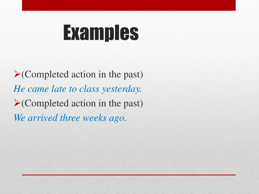 examples 1
