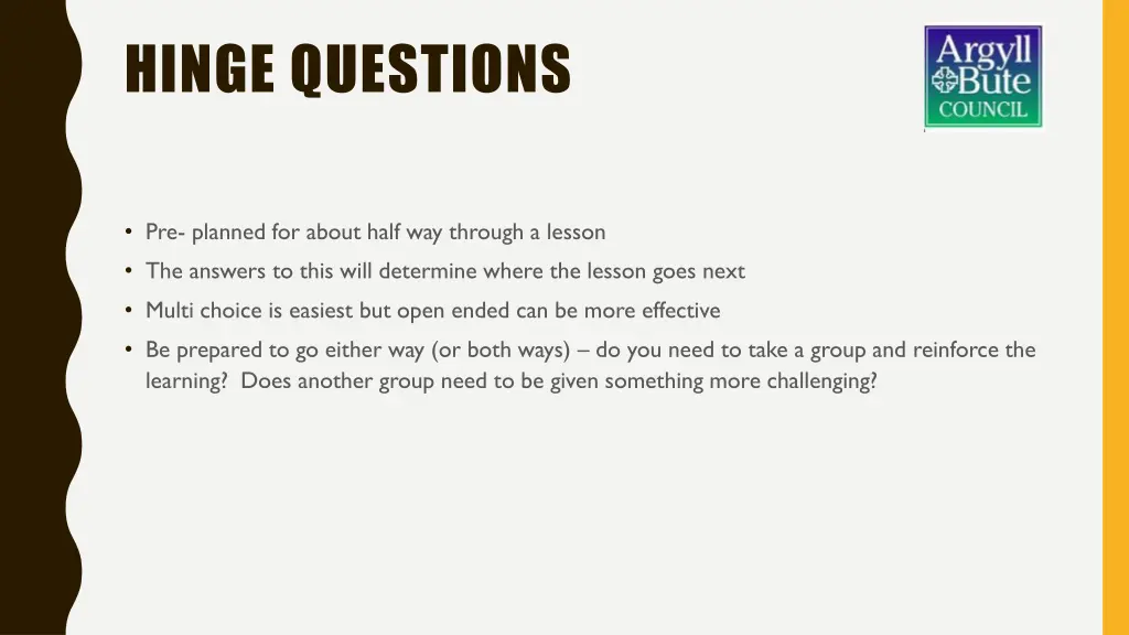 hinge questions
