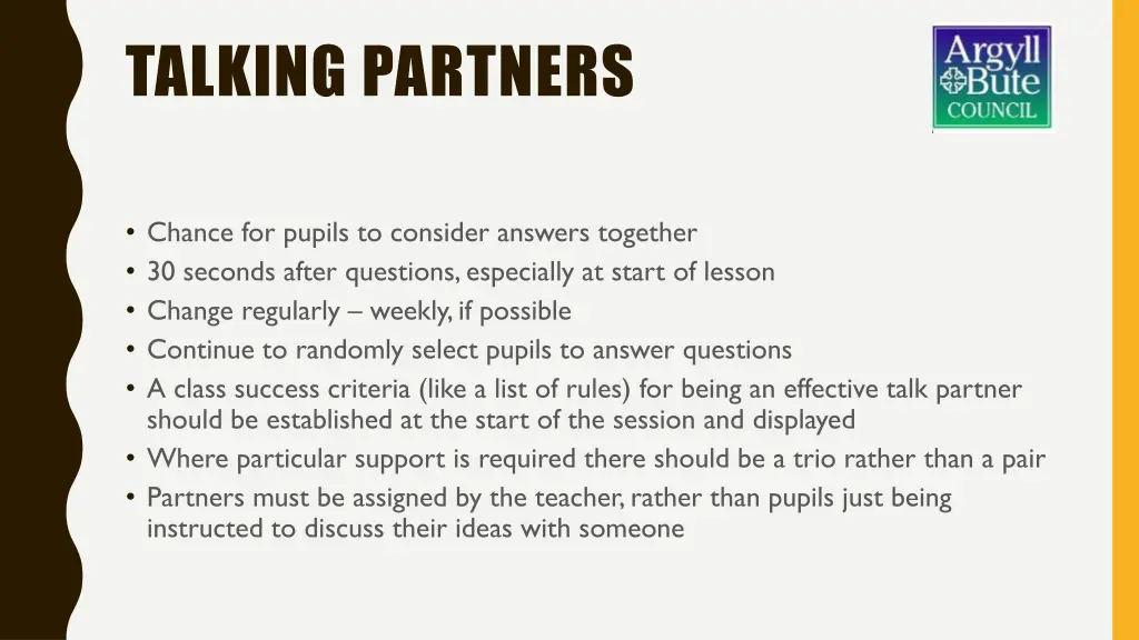 talking partners