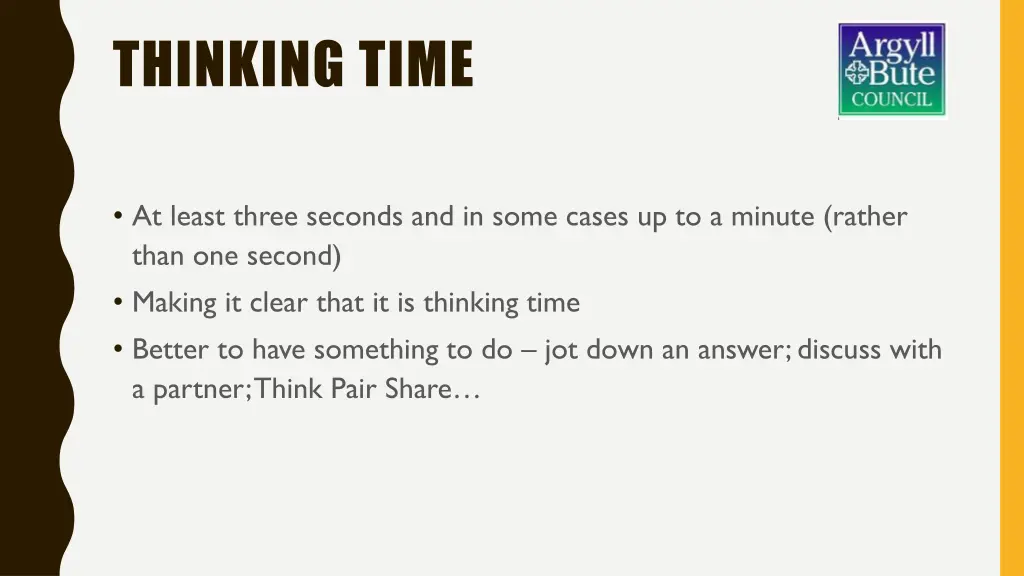 thinking time
