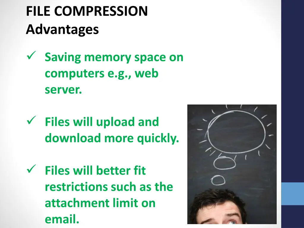 file compression advantages