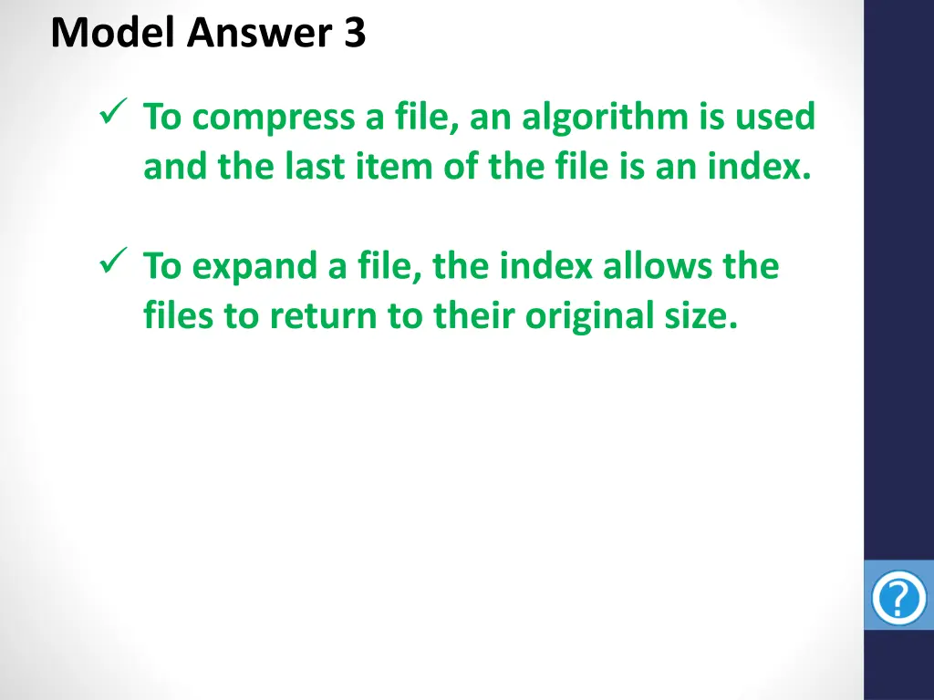 model answer 3