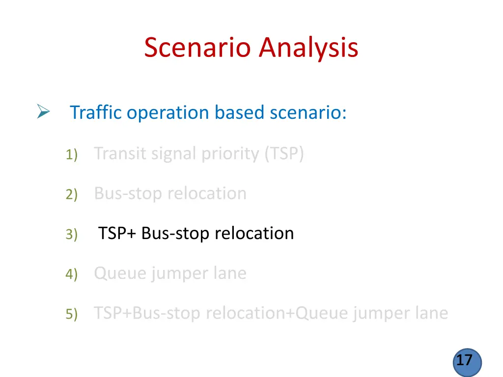 scenario analysis 2