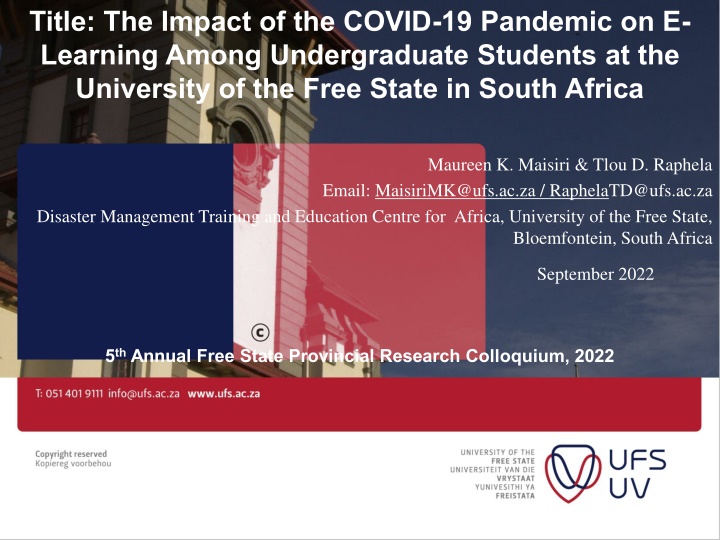 title the impact of the covid 19 pandemic