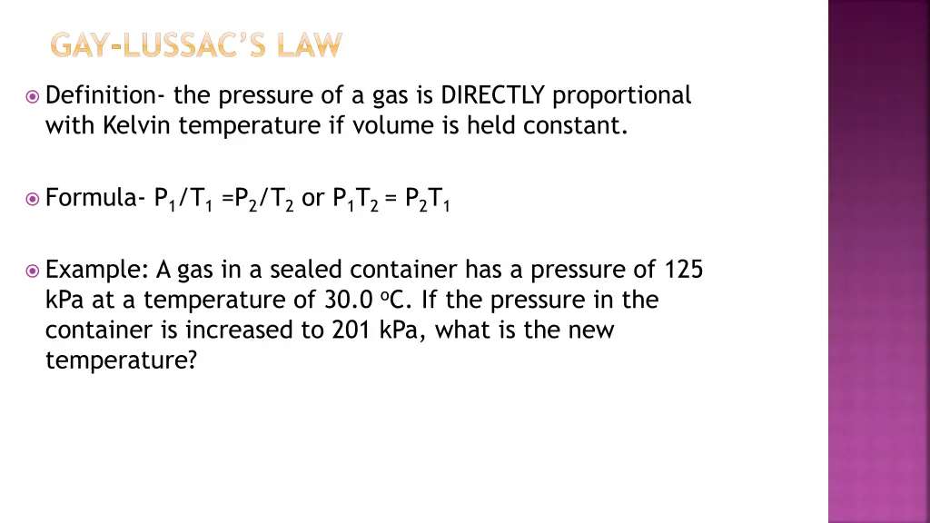 gay lussac s law