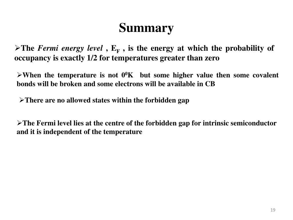 summary