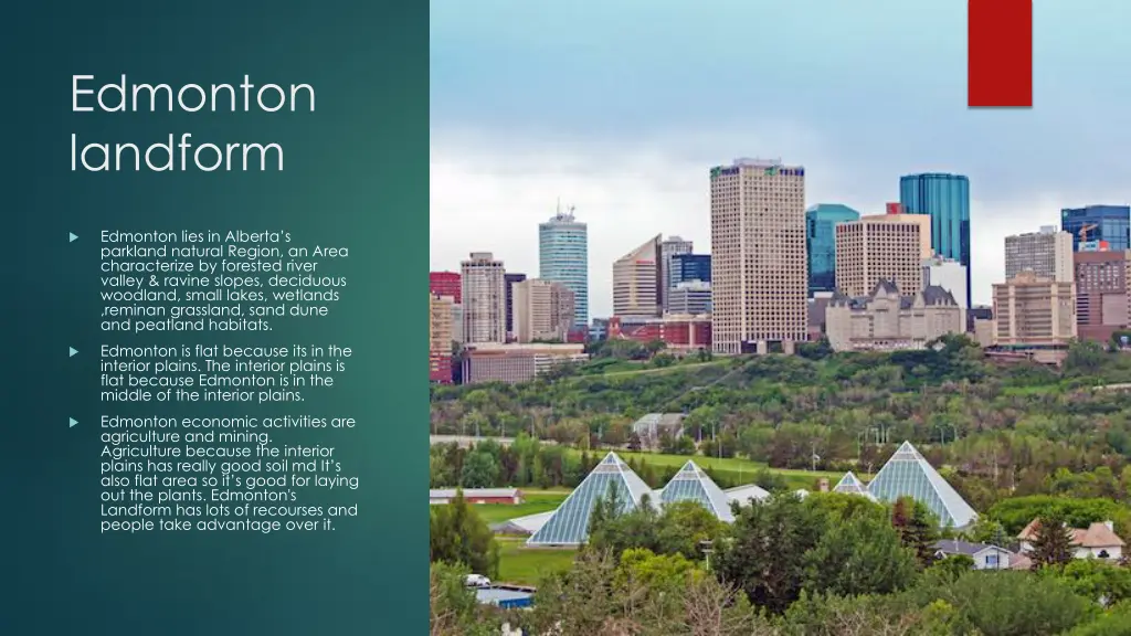 edmonton landform