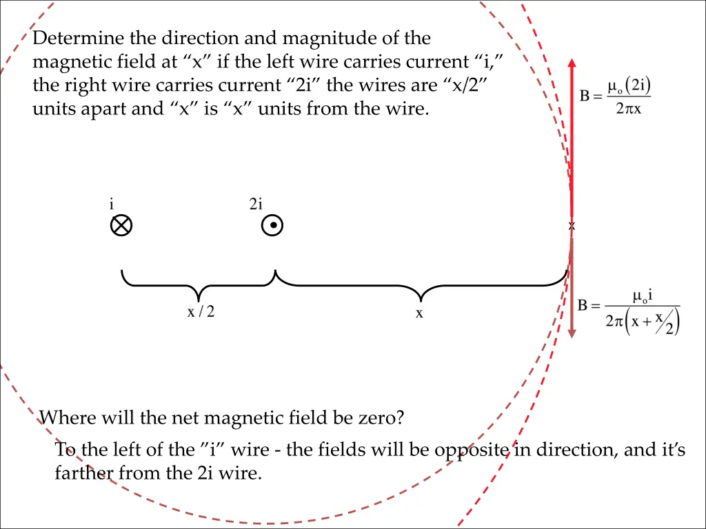 determine the direction and magnitude