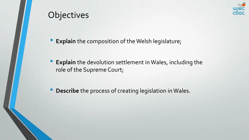 objectives