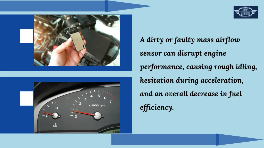 a dirty or faulty mass airflow